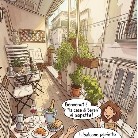 Appartamento La Casa Di Sarah Aspetta Voi Napoli